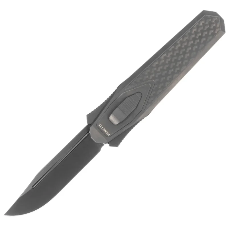Kup teraz Remette Swordfish Black DLC Titanium / Red Blue Carbon Fiber, Black DLC M390 (ZL101B5)