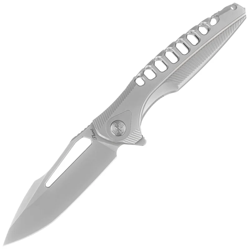 Darmowy zwrot RikeKnife Thor 5 Gray Titanium, Satin M390 (RK-Thor5-P)