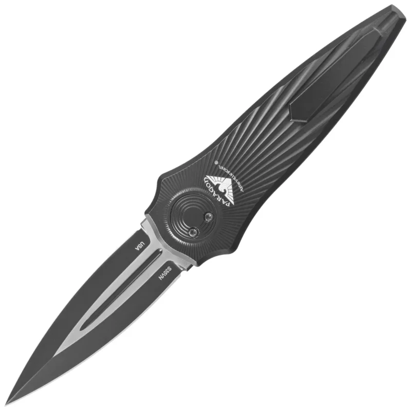 Sprawdź teraz Nóż grawitacyjny Paragon Warlock-X Tapered StarBurst Black Aluminium, Two-Tone CPM S35VN (WLOCX-TSB-B-D/G-B2T)