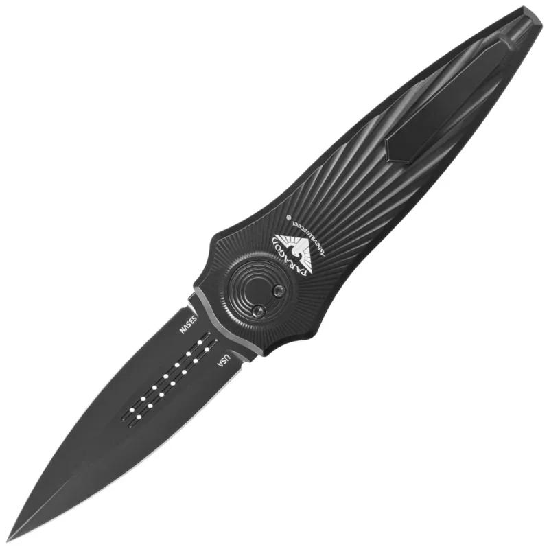 Nóż grawitacyjny Paragon Warlock Tapered StarBurst Black Aluminium, Cerakote Black CPM S35VN (WLOCX-TSB-B-DO-CB) Zniżka