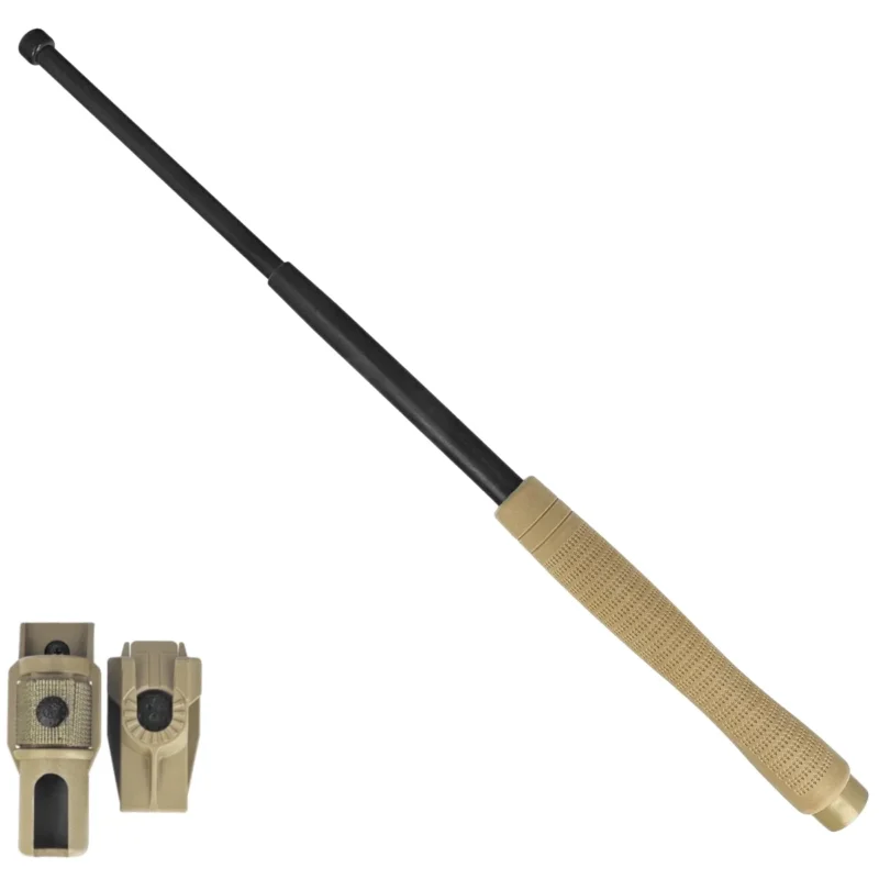 ESP Ergonomic hardened expandable baton 16'' Khaki (ExB-16HE-KH-BK BH-54) Dostępne od ręki