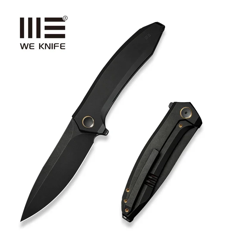 WE Knife Acuminal Black Titanium, Black Stonewashed Vanax (WE23070-1) Zniżka