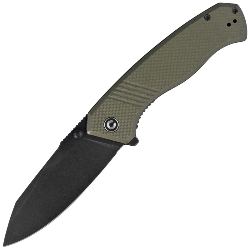 Ostatnie sztuki Nóż składany Civivi Placoid OD Green G10, Black Stonewashed 14C28N (C23079-3)