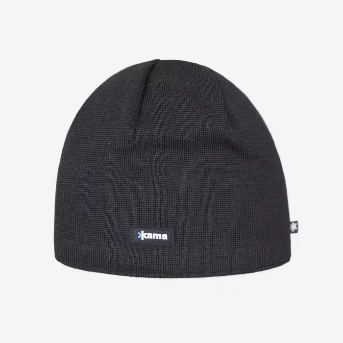 Czapka Kama Merino Wool Gore-Tex Infinium Windstopper, Black (AW19-110 XL) Premium