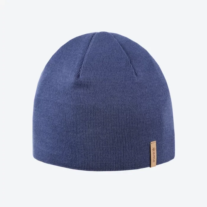 Kama 100% Merino Wool / Polycolon Band, Blue beanie (A02-107 L) Łatwy zwrot