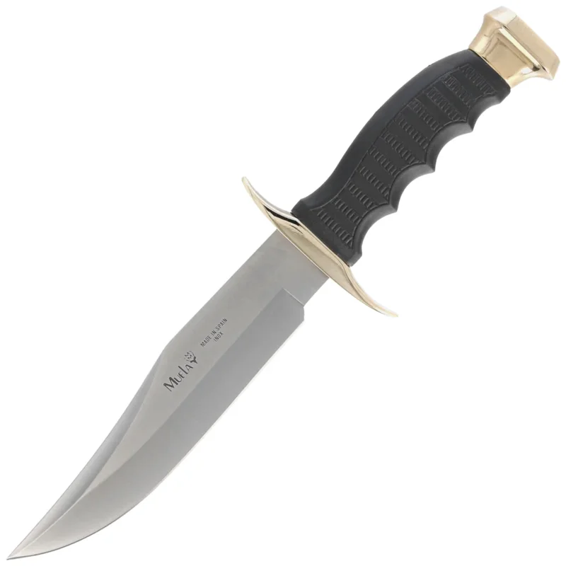 Nowość Muela 95-180 Black Rubber, Satin 420 knife