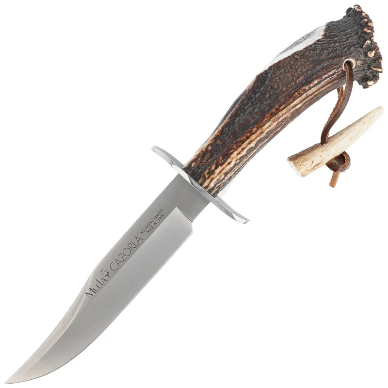 Muela CAZ-16 Crown Stag Knife, Satin X50CrMoV15 Darmowa dostawa