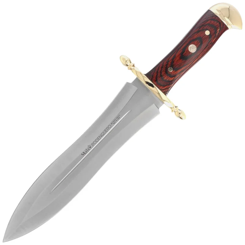 Ostatnie sztuki Nóż Muela Podenquero-M Pakka Wood, Satin X50CrMoV15