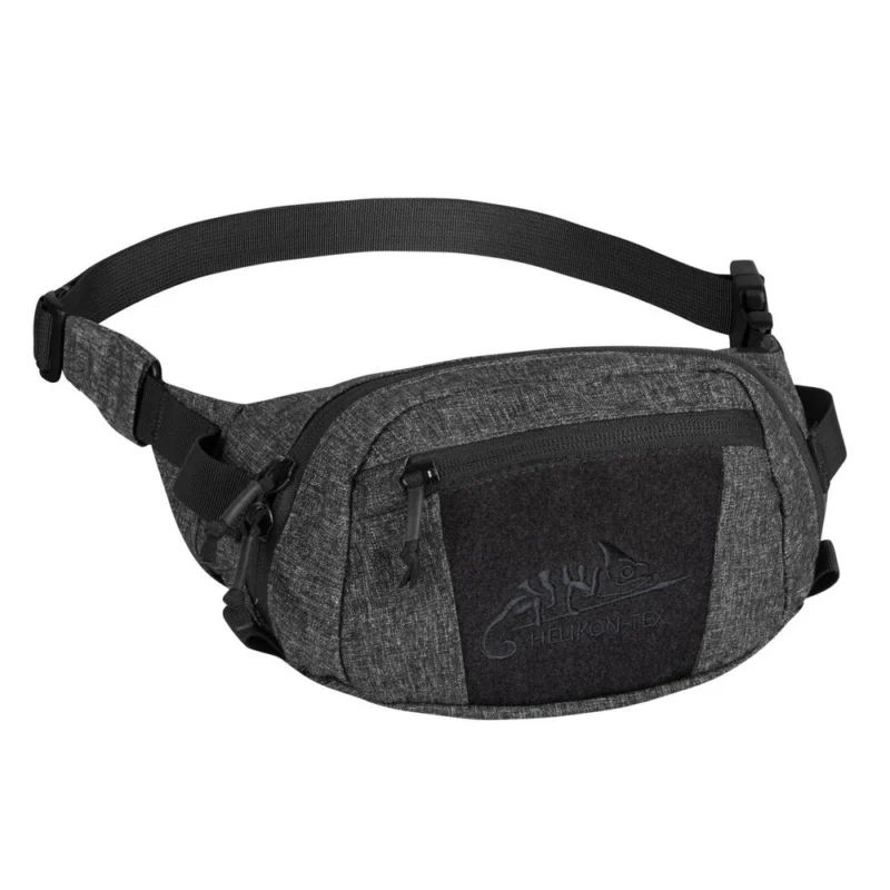 Bezpieczna płatność Nerka Helikon Possum Nylon Melange Black-Grey (TB-PSM-NP-M1)
