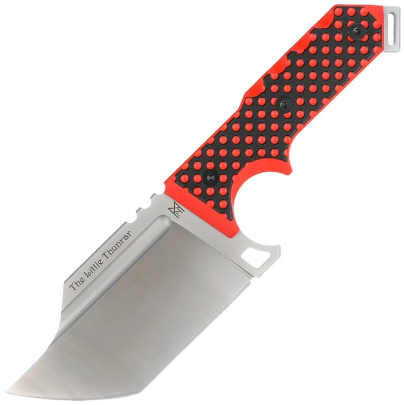 Midgards Messer The Little Thunrar Black/Red G10, Satin 14C28N by Ralph and Tina Zlobinsky knife (MM016) Wybór klientów