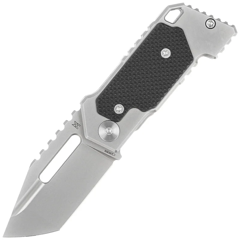 Midgards Messer The Utgard Nano Gray Stainless Steel/Black G10, Bead Blasted CPM D2 by Janosch Jensen knife (MM011) Wysoka jakość