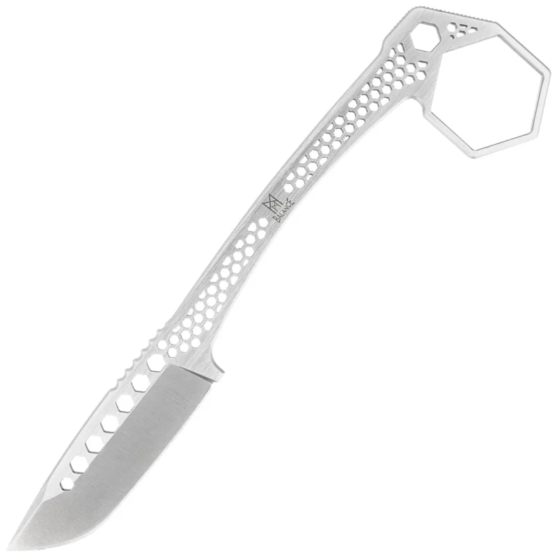 Cena promocyjna Nóż Midgards Messer Honeycomb Gray Steel, Satin 14C28N (MM009)