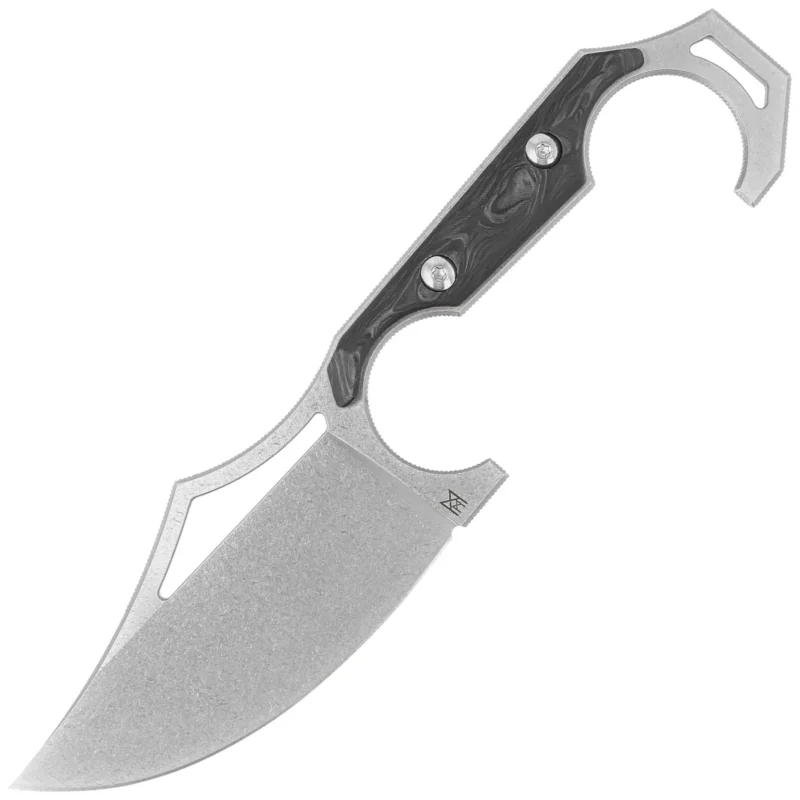 Nowość Nóż Midgards Messer The Valdis Carbon Fiber, Stonewashed 14C28N (MM004)