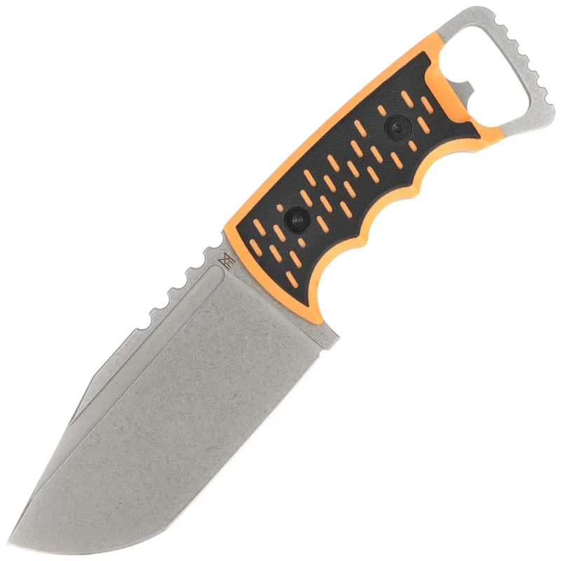 Kup teraz Nóż Midgards Messer Njord XXL Black/Orange G10, Stonewashed CPM 3V (MM003)