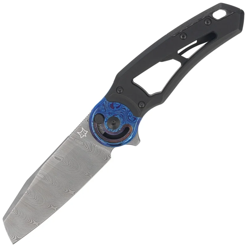 Oferta czasowa Fox Metamorphosis Black PVD Titanium, Timascus HW, Damasteel Super Dense Twist Knife (FX-556-A1)