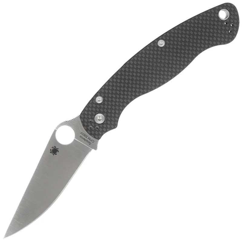 Spyderco Military 2 Sprint Run Carbon Fiber, Satin CPM S90V by Sal, Eric Glesser Knife (C36CFP2) Niska cena