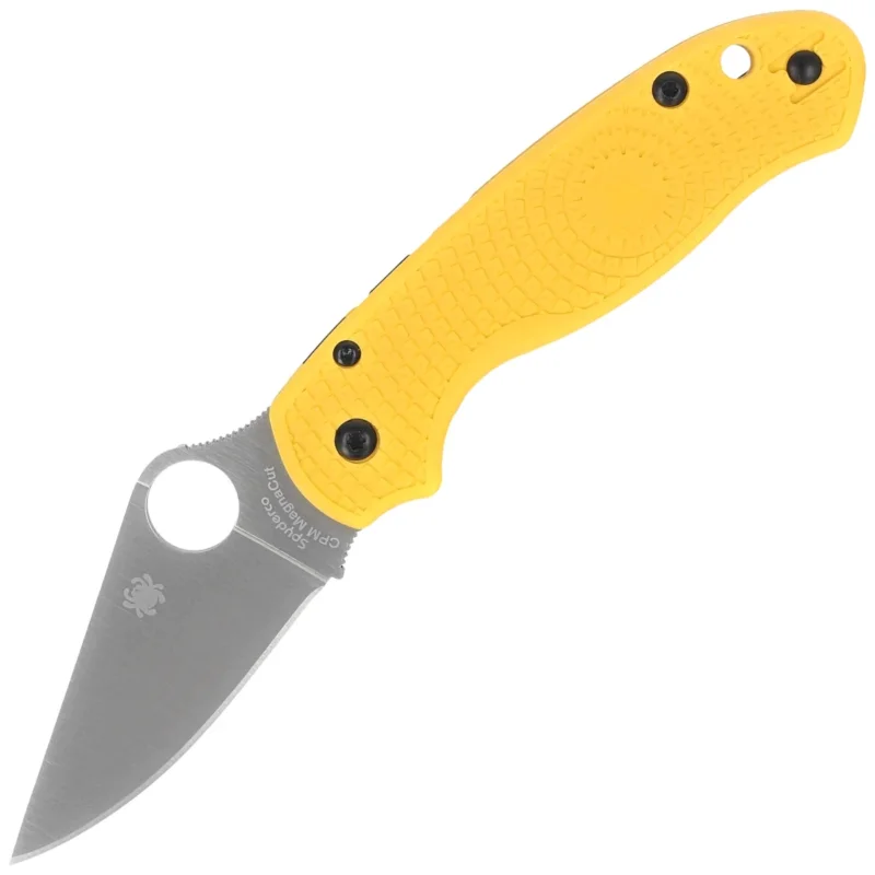 Nóż składany Spyderco Para 3 Salt Yellow FRN, Satin MagnaCut by Eric Glesser (C223PYL) Wyjątkowa oferta