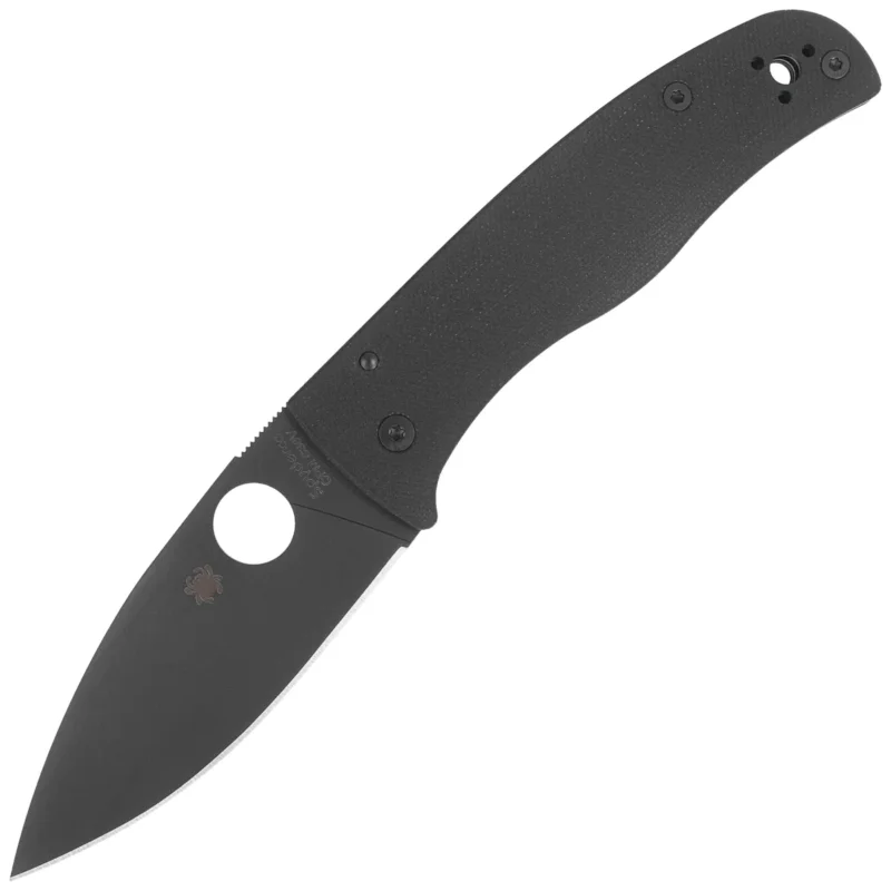 Spyderco Bodacious Black G10, Black DLC CPM S30V by Sal Glesser Knife (C263GPBK) Nowy