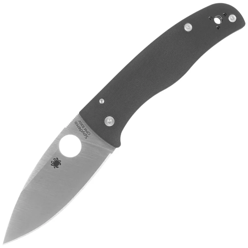 Nóż składany Spyderco Bodacious Black G10, Satin CPM S30V by Sal Glesser (C263GP) Darmowa dostawa