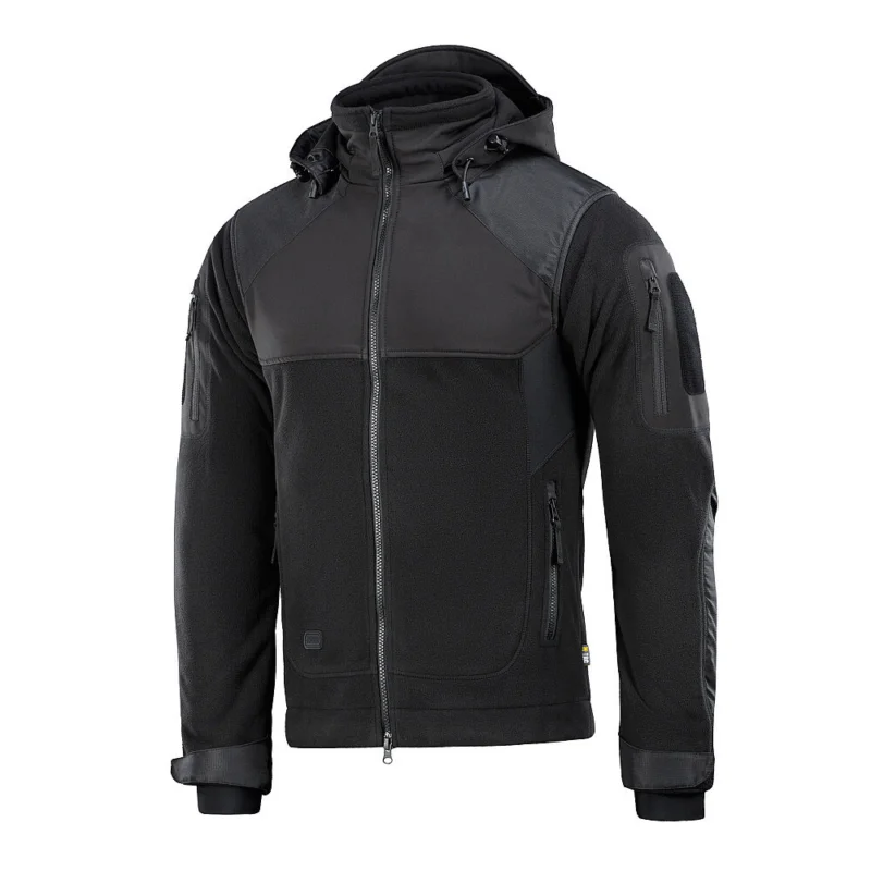 Ostatnia szansa M-TAC Norman Windblock Fleece Jacket Black L (20027002-L)