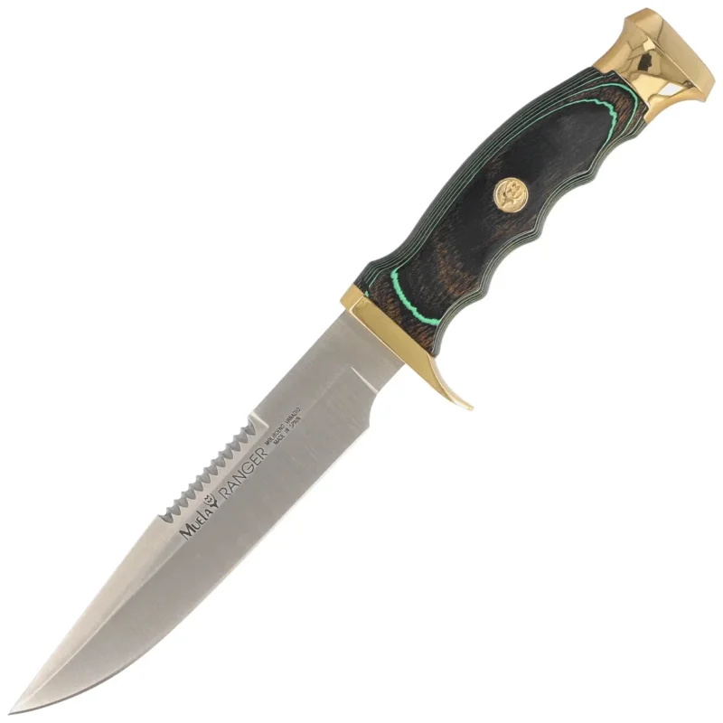 Ostatnie sztuki Nóż Muela Ranger-14GS Green Pakka Wood, Satin X50CrMoV15