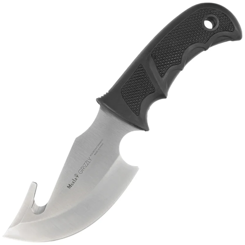 Promocja Nóż Muela Grizzly-12G Black ABS, Satin X50CrMoV15