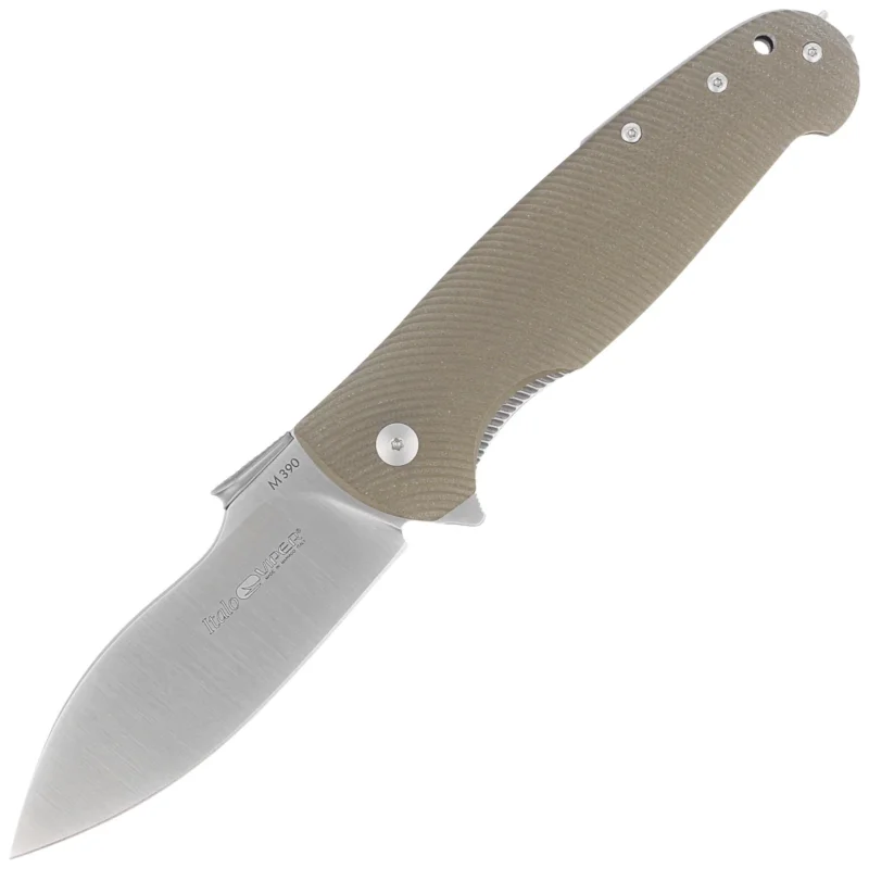 Viper Italo Green G10, Satin M390 by Fabrizio Silvestrelli Knife (V5948GG) Obniżka ceny