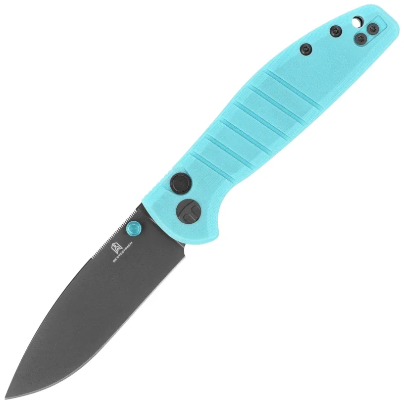 Bestechman Goodboy Jr. Knife Blue G10, Grey PVD D2 by Keanu Alfaro (BMK10D) Szybka dostawa