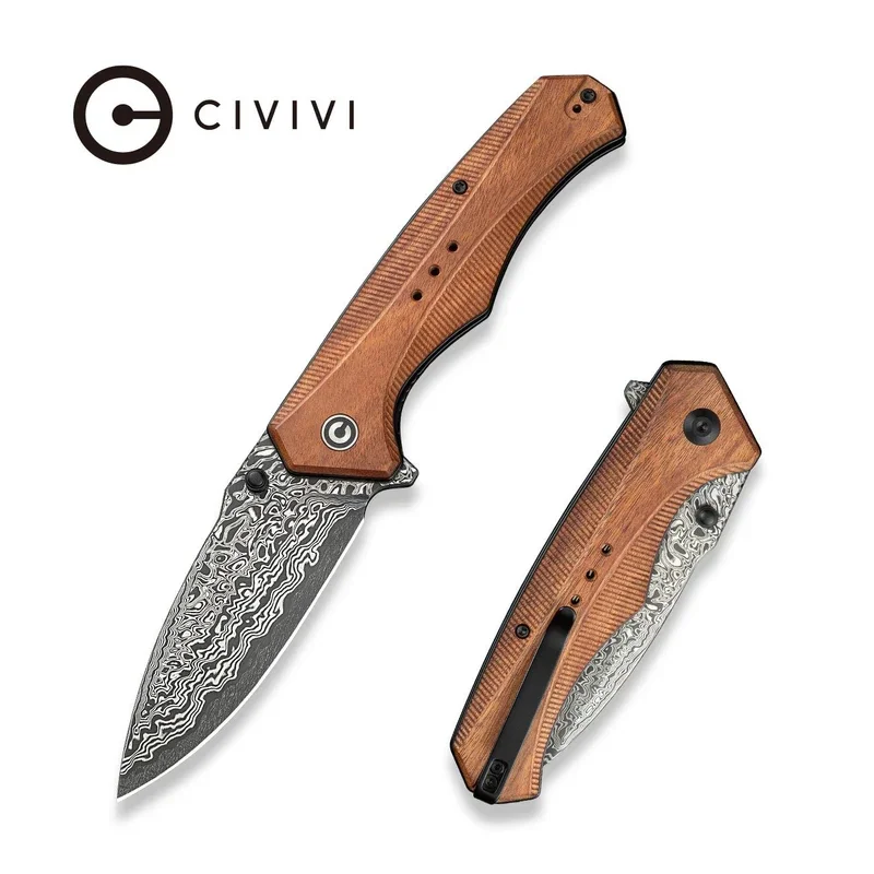 Zamów dziś Nóż składany Civivi Photonix Guibourtia Wood, Damascus (C23081B-DS1)