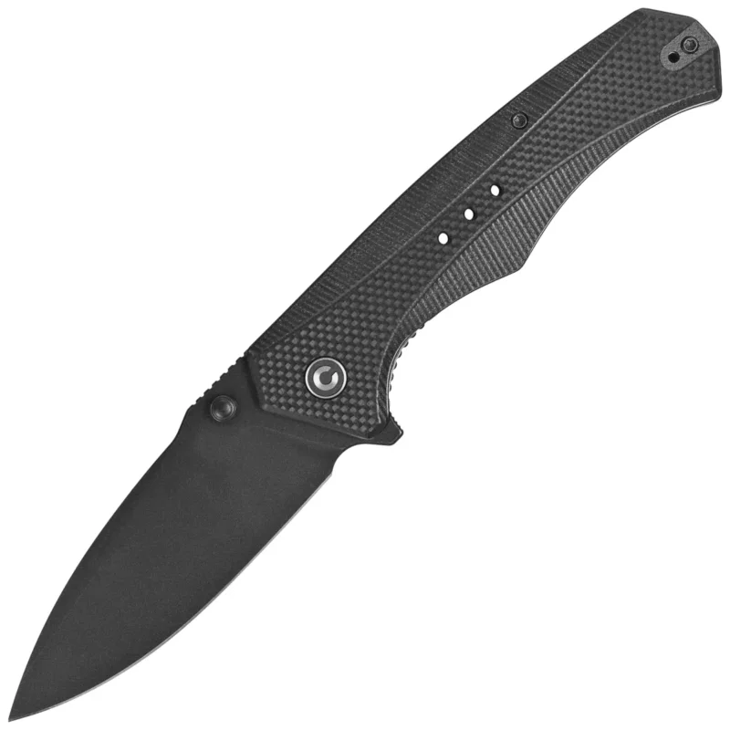 Rabat Civivi Photonix Knife Black G10, Black Stonewashed 14C28N (C23081B-1)