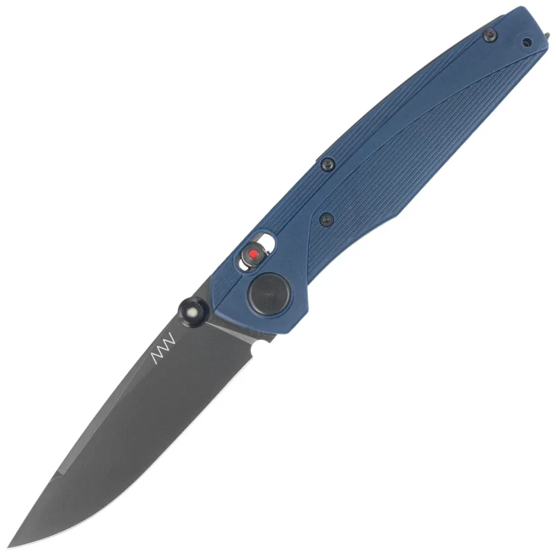 ANV A100 BB Knife Blue GRN, Black DLC Sleipner (ANVA100-020) Oferta