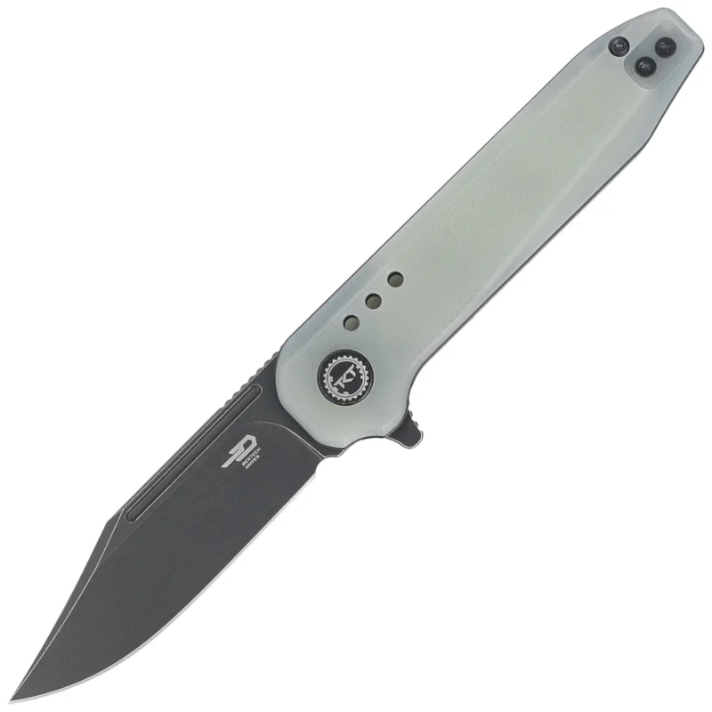 Bestech Syntax CP Transparent G10, Black Stonewashed CPM 154CM by Todd Knife and Tool (BG41C) Ograniczona ilość