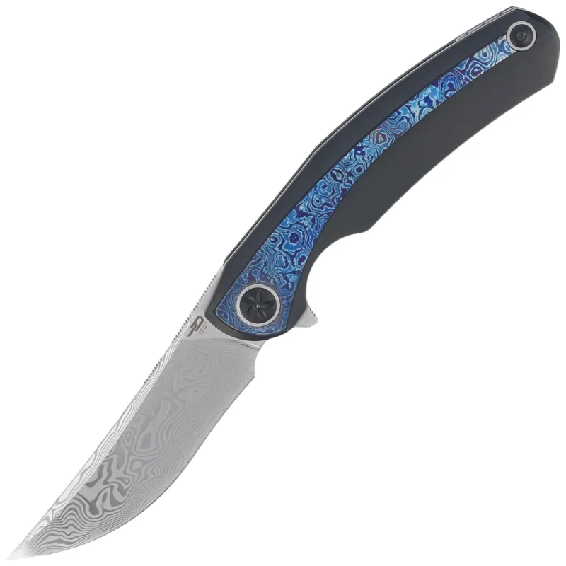 Bestech Sambac Knife Black Titanium/Timascus, Damasteel Mirror Polished by Ostap Hel (BT2402F) Kup online