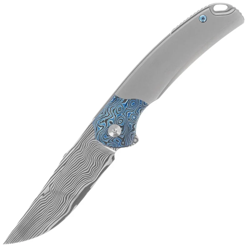Nóż składany Bestech Supernova Grey Titanium/Zirconium Timascus, Damasteel (BT2111E) Zniżka