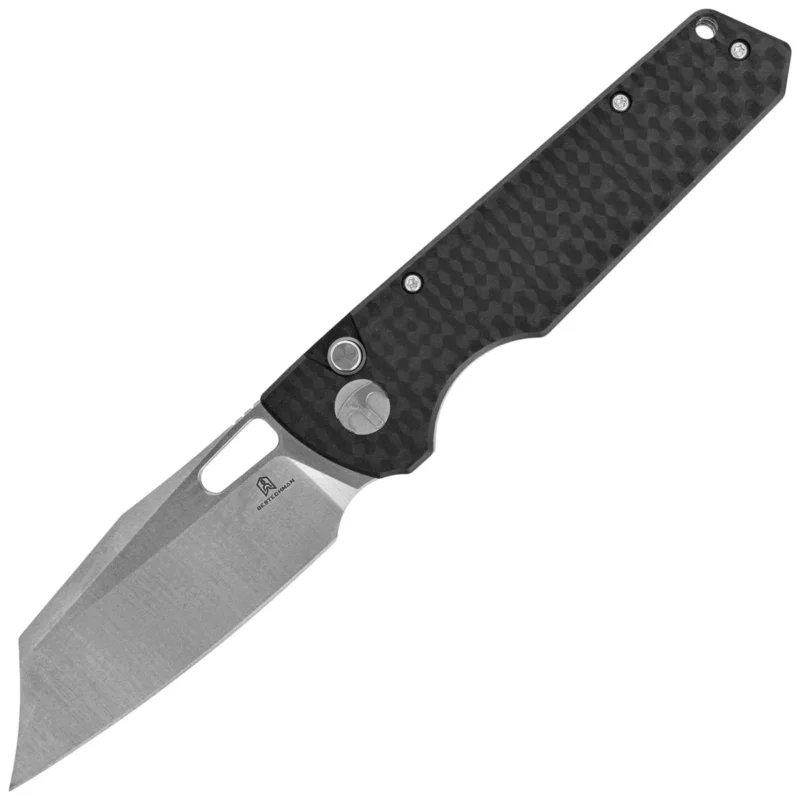 Bestechman Guardian Knife Black G10 w/ Carbon Fiber Pattern, Satin D2 (BMK11B) Dodaj do koszyka