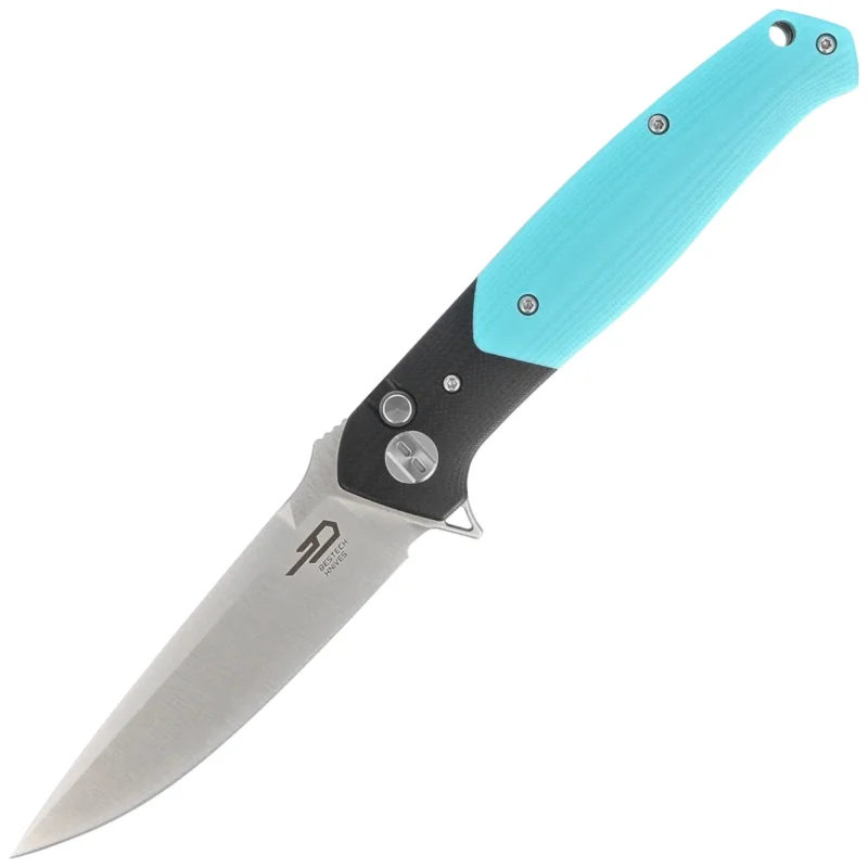 Bestech Swordfish Knife Black/Light Blue G10, Satin 14C28N (BG62F) Dodaj do koszyka