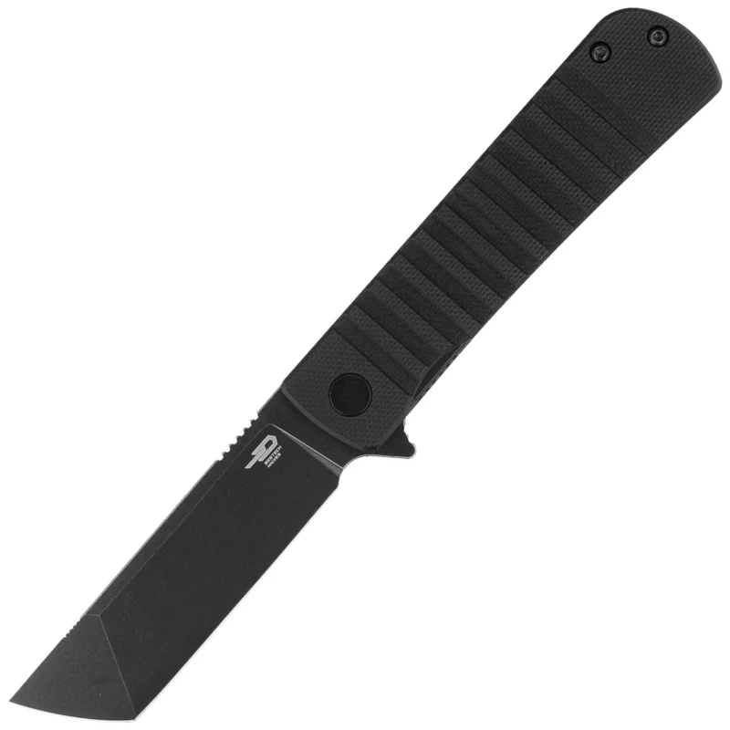 Wyprzedaż Nóż składany Bestech Titan Black G10, Black Stonewashed D2 by Keanu Alfaro (BG49A-5)