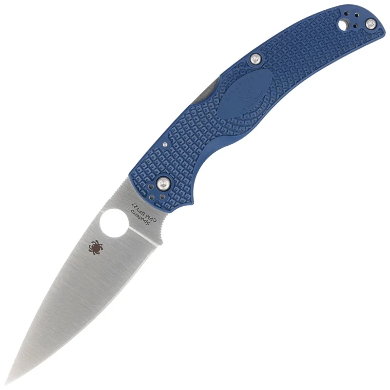 Nóż składany Spyderco Native Chief Cobalt Blue FRN, Satin CPM SPY27 by Sal, Eric Glesser (C244PCBL) Zamów dziś