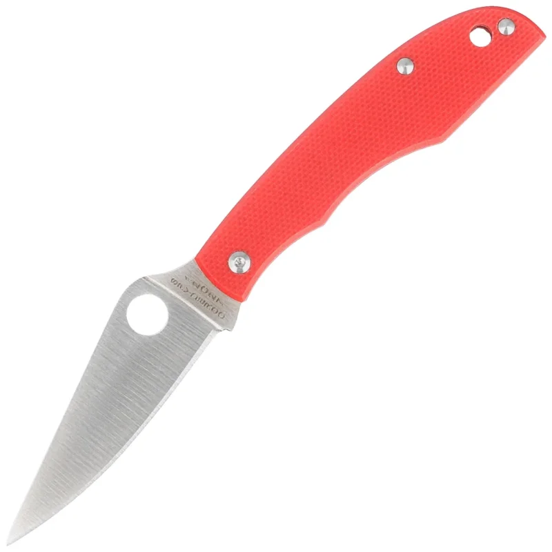 Nóż składany Spyderco Grasshopper Red G10, Satin 12C27 (C138GRDP) Hit sprzedaży