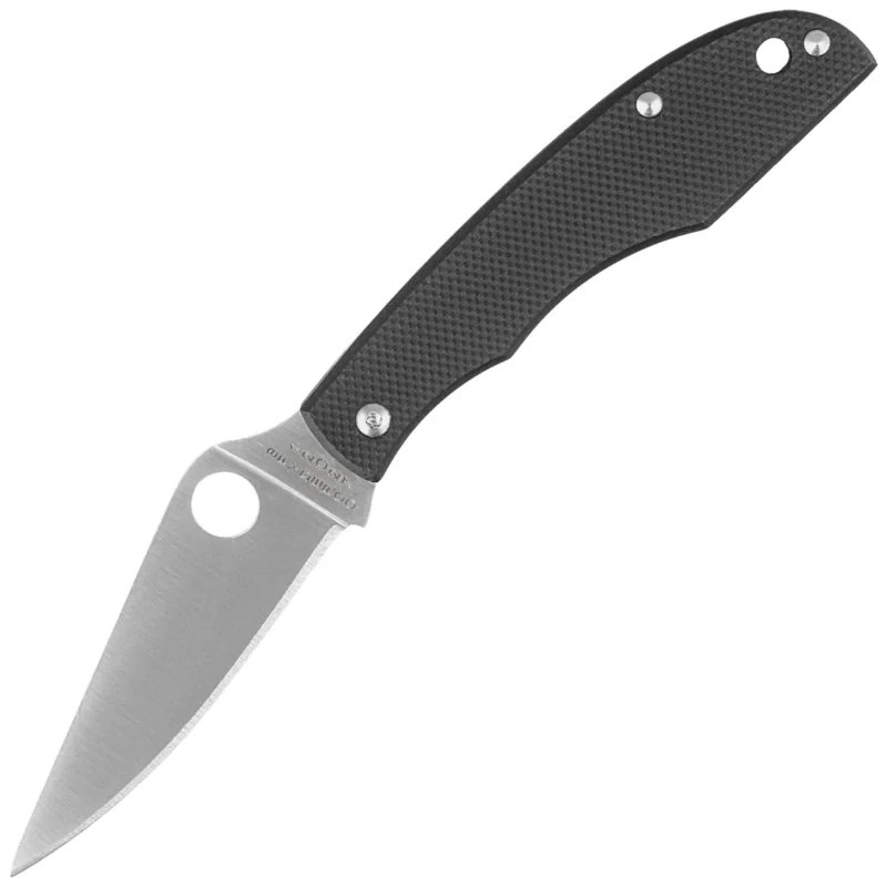 Bezpieczna płatność Spyderco Grasshopper Knife Black G10, Satin 12C27 (C138GBKP)