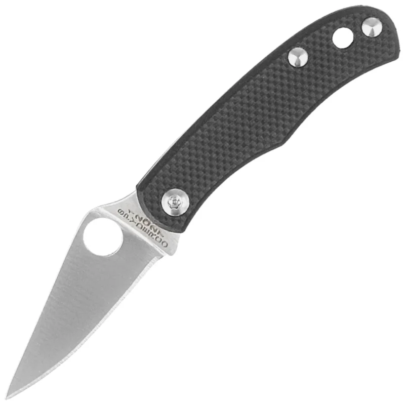 Szybka dostawa Spyderco Bug Knife Black G10, Satin 12C27 (C133GBKP)