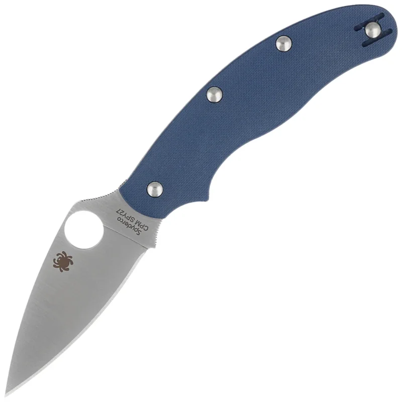 Nóż składany Spyderco UK Penknife Cobalt Blue G10, Satin CPM SPY27 by Sal Glesser (C94GPCBL) Promocja