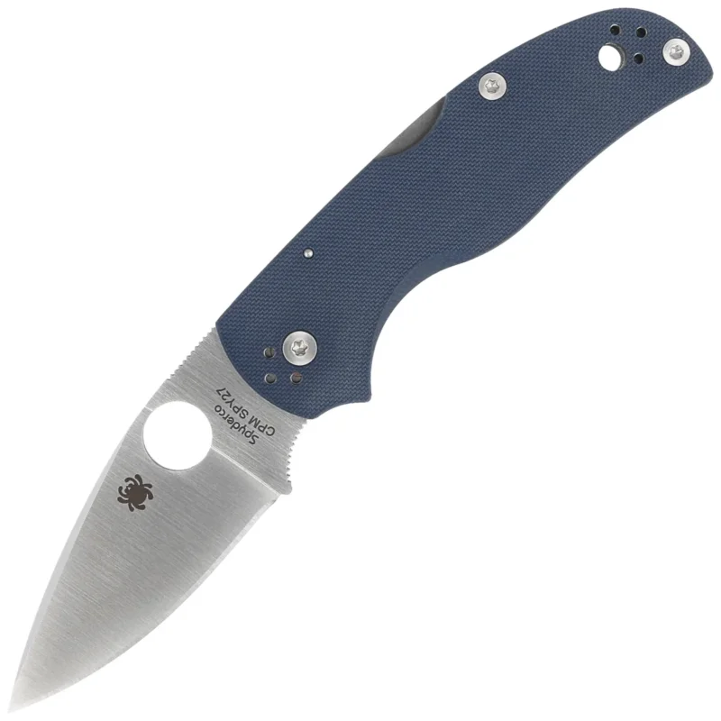 Hit cenowy Spyderco Native 5 Knife Cobalt Blue G10, Satin CPM SPY27 by Sal Glesser (C41GPCBL5)