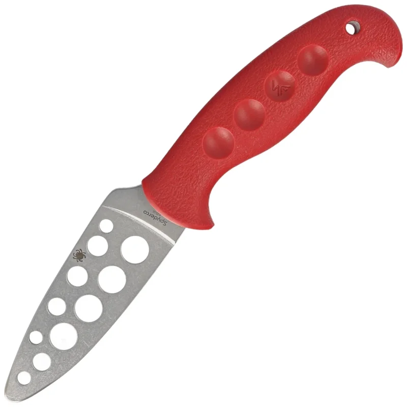 Nóż treningowy Spyderco Temperance Sprint Run Red FRN, Satin 420J2 by Sal Glesser (FB05TRD) Hit sprzedaży