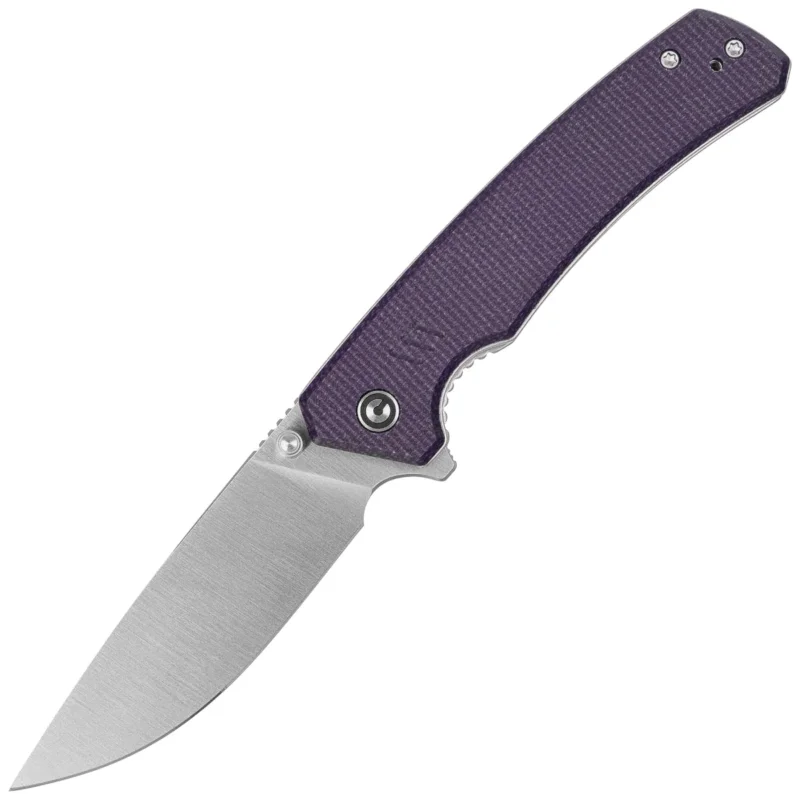 Oferta Civivi Merit Knife Purple Canvas Micarta, Satin 14C28N (C24012-3)