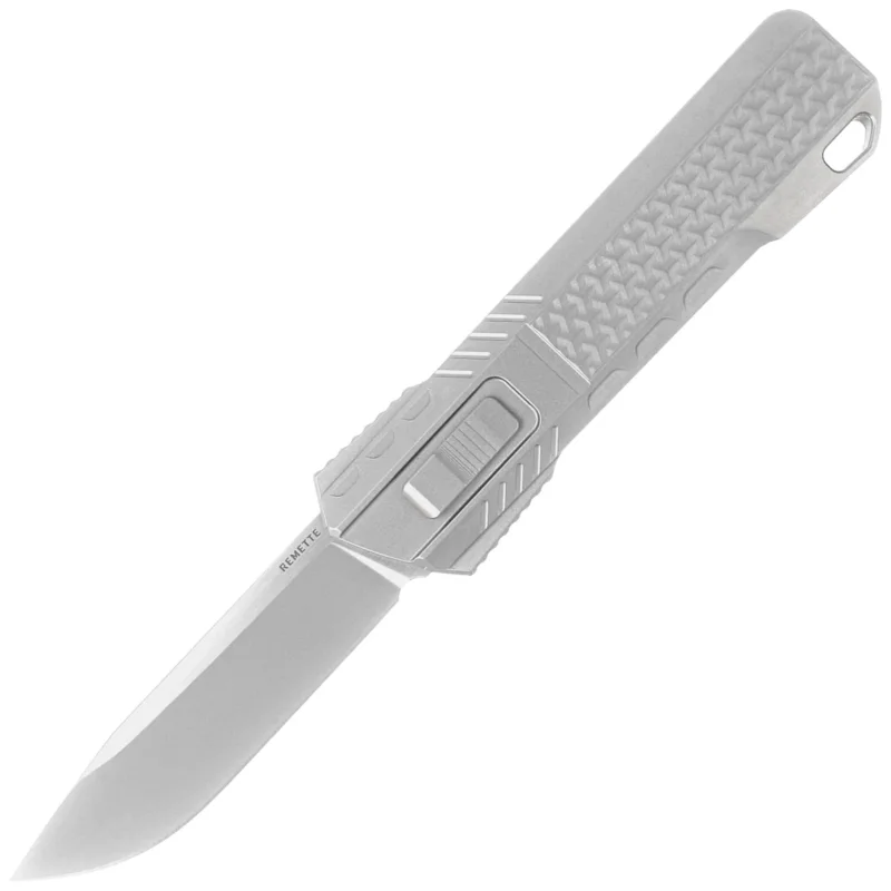 Remette Sharp Leopard Gravity Knife Gray Titanium, Hand Grinding Pearlescent M390 (RTSLA) Obniżka ceny