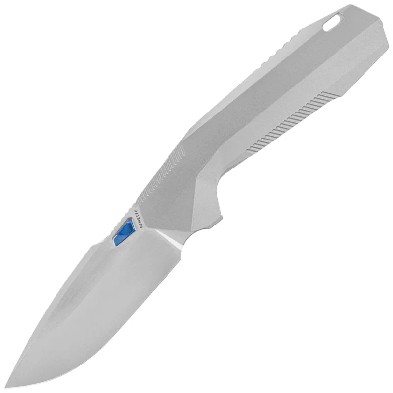 Nóż składany Remette RT-WK1-D Gray Titanium, Hand Satin/ Pearlescent M390 Obniżka ceny