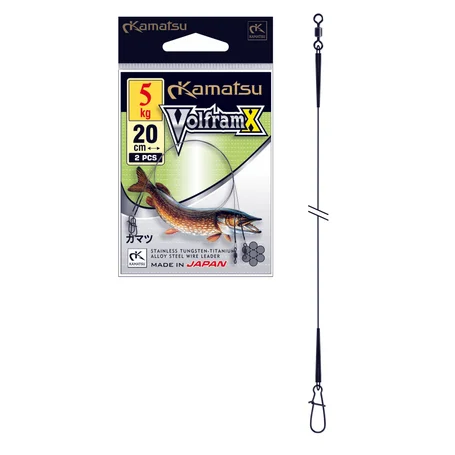 Darmowa dostawa KAMATSU PRZYPON VOLRFRAM X 30 cm 5kg