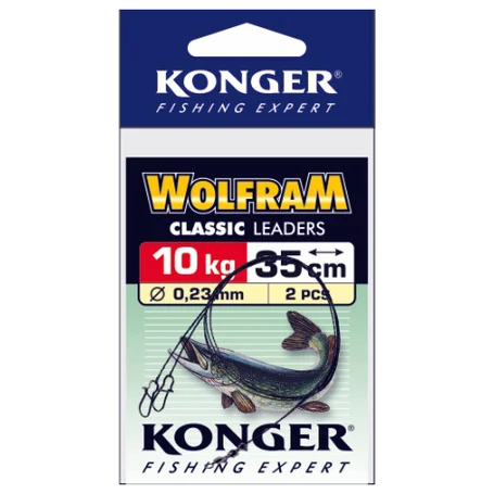Hit cenowy KONGER PRZYPON WOLFRAMOWY 35 cm 10 kg