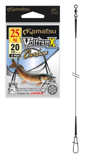 Kup online KAMATSU PRZYPON VOLFRAM X CARBON 20 cm 5kg